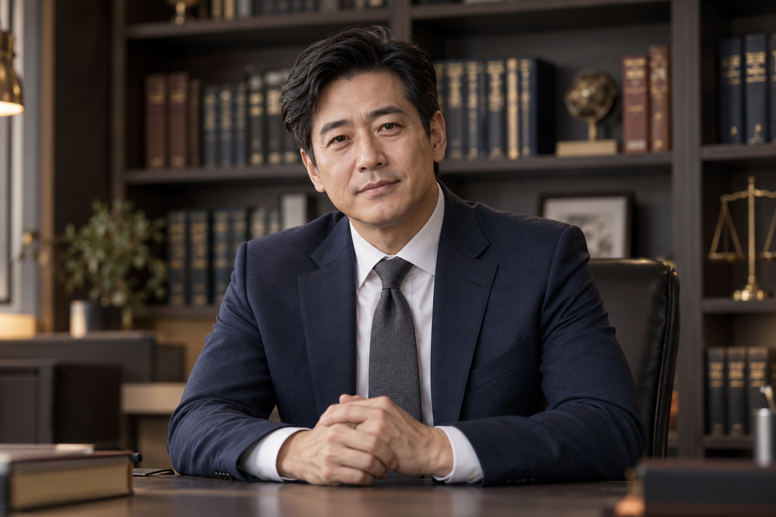 정연 대표변호사 프로필용 가상 인물